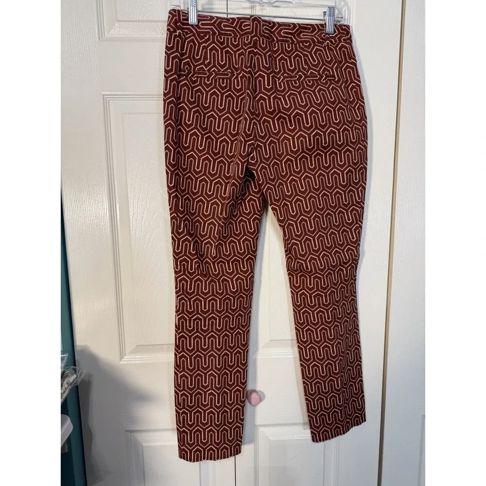 Cartonnier Anthropology Women's Charlie Trouser Rust Size 6
